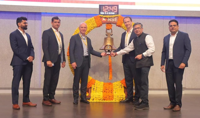 MD rings NSE India bell with MD, IMC India